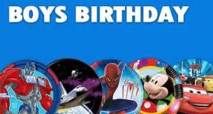 BOYS BIRTHDAY