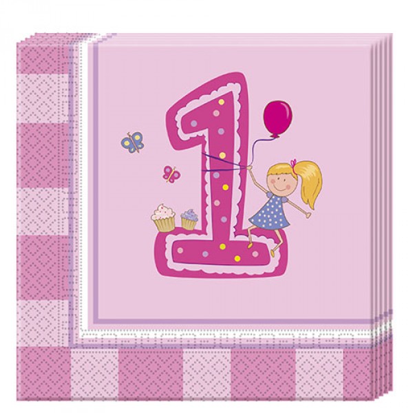 GIRLS 1ST BIRTHDAY