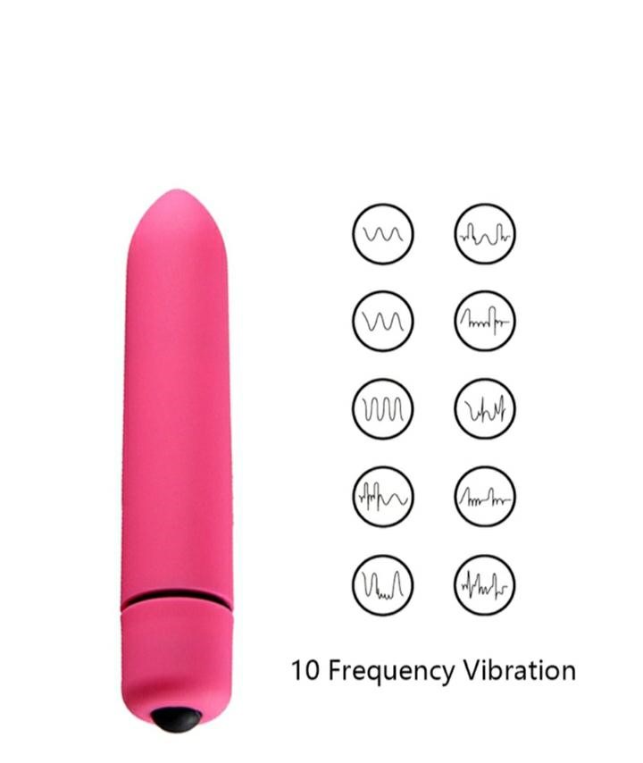 10 Speed Super Powerful Tranquil Vibrating Waterproof Bullet - Image 5