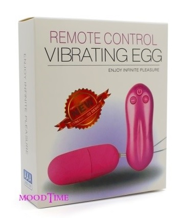 20 Speed Wireless Remote Control Vibrating Egg - Pink - Image 3