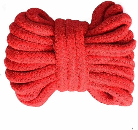 10pcs SM Bondage Roleplay Sex Kit - Red - Image 4