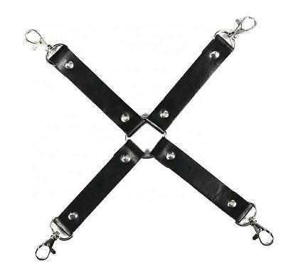 10pcs SM Bondage Roleplay Sex Kit Black - Image 4