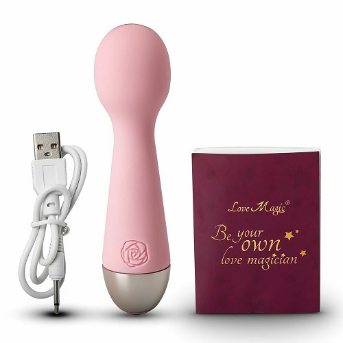 10-Speed Mini Rechargeable Vibrating Wand Massager - Image 7