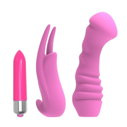 3 in 1 Foreplay Pleasure Set 10 Speed Vibration
