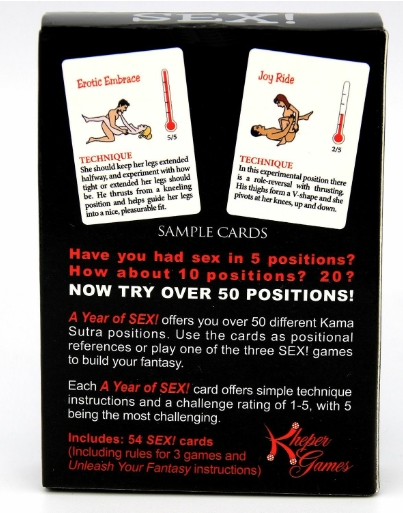 A Year Of Sex Card Sex Game - Image 4