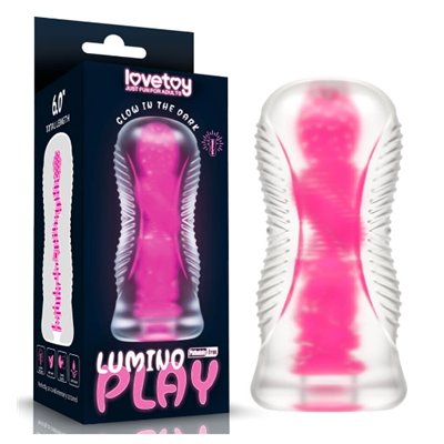 Lovetoy Lumino Play Pink Glow Masturbator