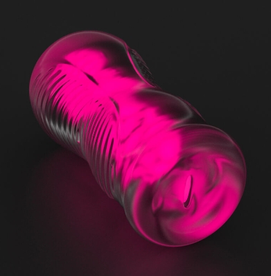 Lovetoy Lumino Play Pink Glow Masturbator - Image 3