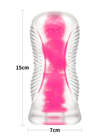 Lovetoy Lumino Play Pink Glow Masturbator - Image 14