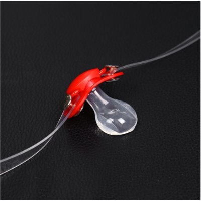 Adult Baby Kinky Cuddles BDSM Pacifier Gag - Red