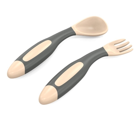 ABDL Silicone Adult Baby Training Spoon and Fork Set - Image 5