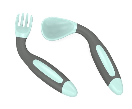 ABDL Silicone Adult Baby Training Spoon and Fork Set - Image 6