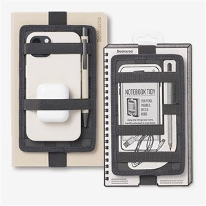BOOKAROO NOTEBOOK TIDY - CHARCOAL