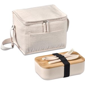 Okiyo Kura Cotton & Wheat Straw Lunch Set