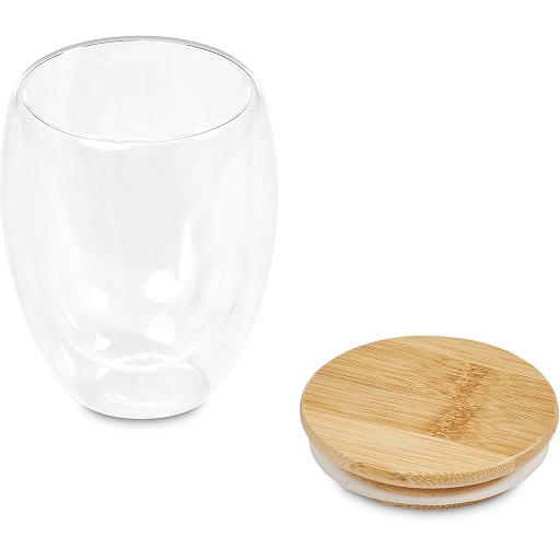 Okiyo Moco Double-Wall Glass Cup Duo Set - Image 6