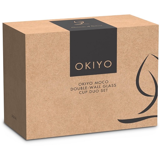 Okiyo Moco Double-Wall Glass Cup Duo Set - Image 8