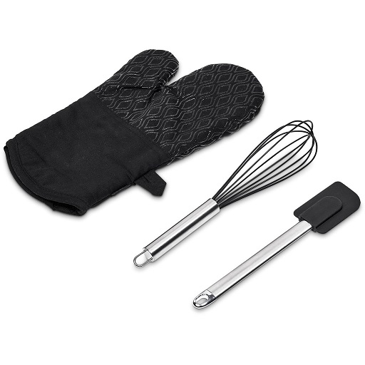 Serendipio Pastry Chef Baking Gift Set - Single - Black - Image 2