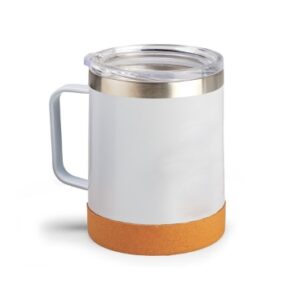 Vermeer Cork Mug - White