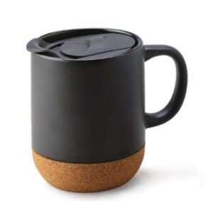 Samara Cork Mug - Black