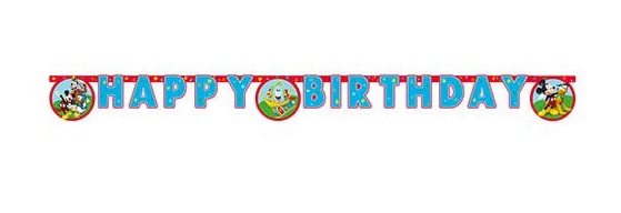MICKEY ROCK THE HOUSE HPY BDAY DIE-CT PPR BNR 1CTP