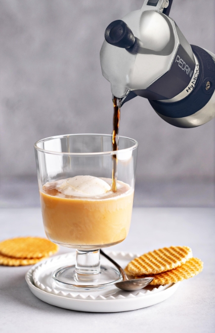 Induction Coffee Maker 6 Cups - Navy - Image 3