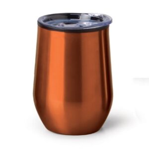 Aria Stemless Travel Mug - Orange