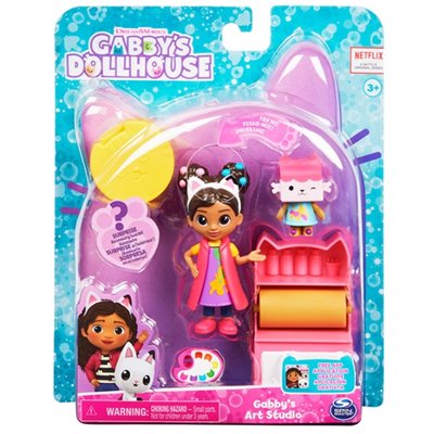 GABBY'S DOLLHOUSE CAT-TIVITY PK ART STUDIO