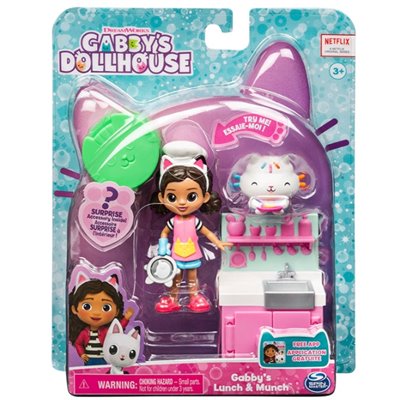 GABBY'S DOLLHOUSE CAT-TIVITY PK LUNCH & MUNCH