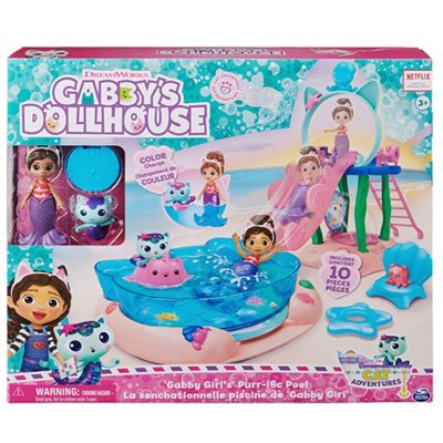 GABBY'S DOLLHOUSE POOL PLAYSET