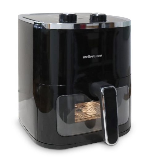 Air Fryer With Viewing Window Manual Operation Non-Stick Black 4.6L 1450W "Vitality XL" - Image 8