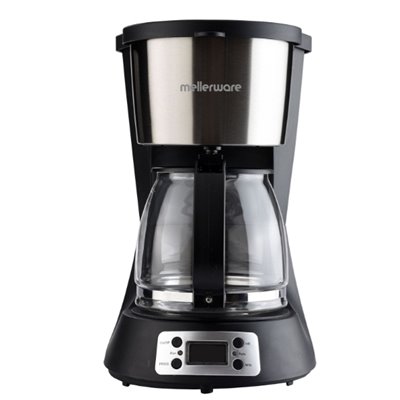 Coffee Maker Digital Drip Filter Black 1.5L 1000W "Seattle"