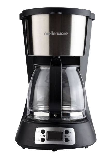 Coffee Maker Digital Drip Filter Black 1.5L 1000W "Seattle"