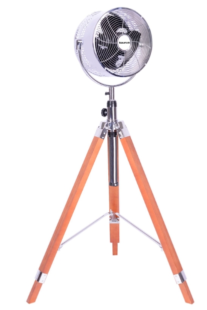 Fan 3 Speed Height Adjustable Pedestal Steel 25cm 80W "Ventilador Bris"