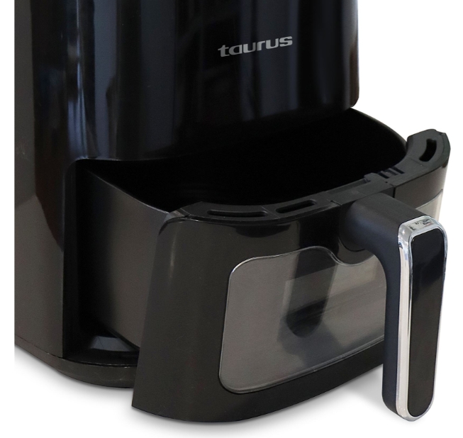Air Fryer With Viewing Window Digital Non-Stick Black 4.6L 1450W "VistaCrisp" - Image 4