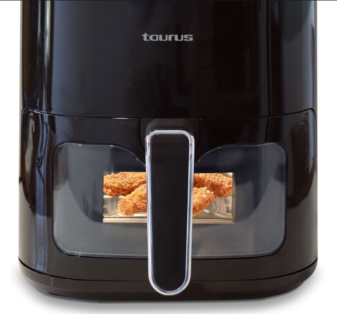 Air Fryer With Viewing Window Digital Non-Stick Black 4.6L 1450W "VistaCrisp" - Image 5