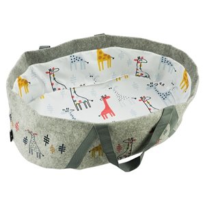 Totes Babe Giraffe Baby Carrier??Grey