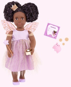 OG ACTIVITY DOLL PIXIE 18 INCH BLACK