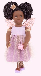 OG ACTIVITY DOLL PIXIE 18 INCH BLACK - Image 4