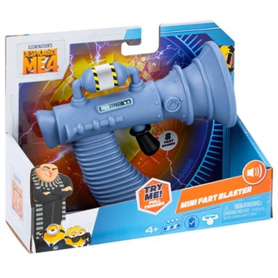 DESPICABLE ME 4 MINI FART BLASTER WITH SOUNDS