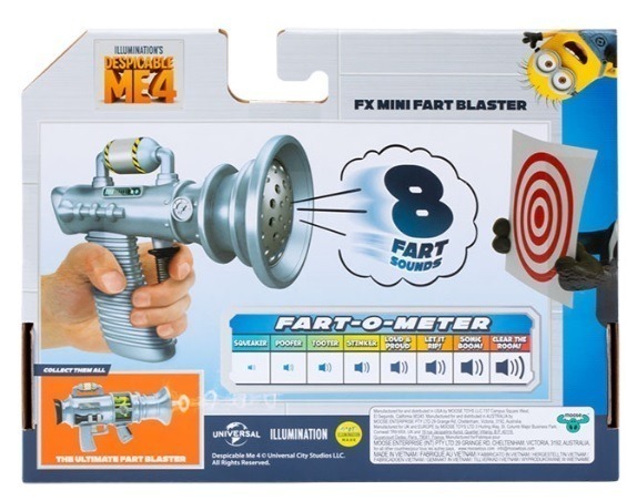 DESPICABLE ME 4 MINI FART BLASTER WITH SOUNDS - Image 4