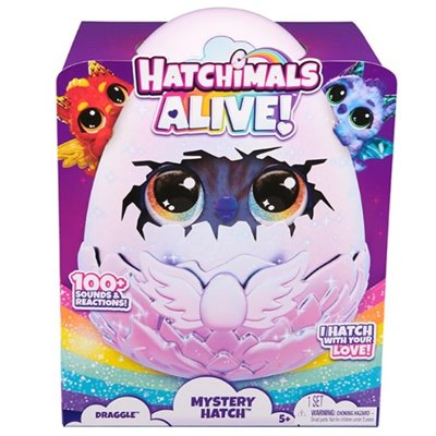 HATCHIMALS ALIVE SECRET HATCH DRAGGLE