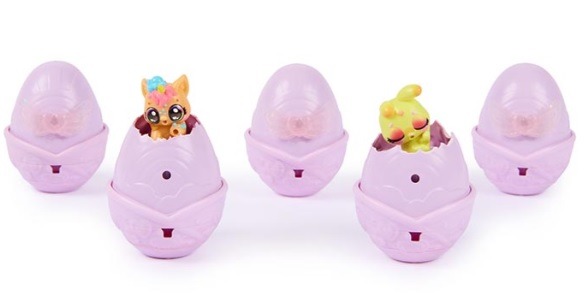 HATCHIMALS ALIVE RAINBOW SPLASH 5 EGG CARTON - Image 5