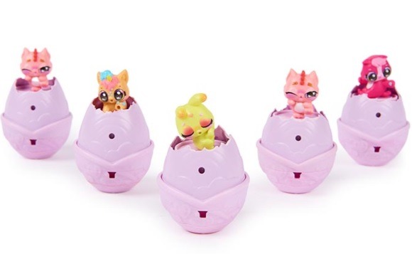 HATCHIMALS ALIVE RAINBOW SPLASH 5 EGG CARTON - Image 6