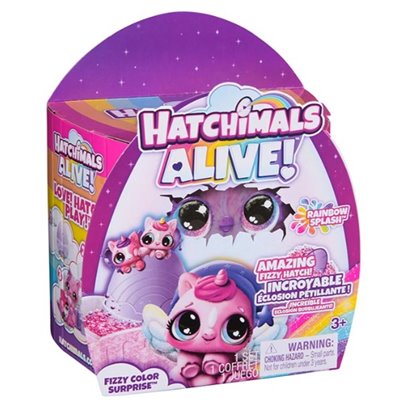 HATCHIMALS ALIVE FIZZY MYSTERY 2 FIGURES