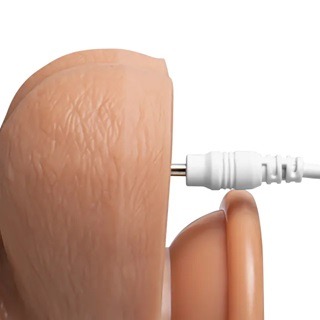 Realistic Rechargeable 10 Functions Remote Control Vibrating and Thrusting Dildo - Image 6