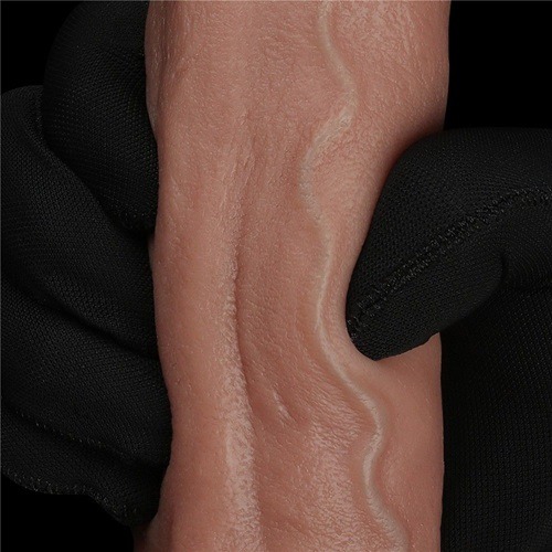 Lovetoy 9'' Dual Layered Silicone Cock - Image 9