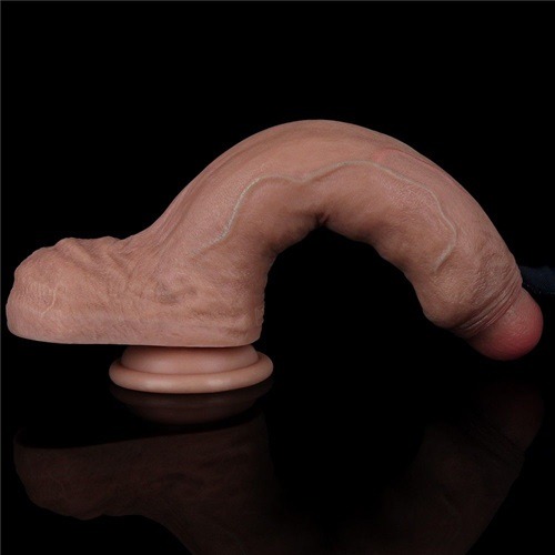 Lovetoy 8.5'' Dual Layered Silicone Cock - Image 11