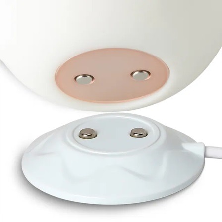 Silicone Red & White Clitoral Sucking Rose Vibrator - Image 6