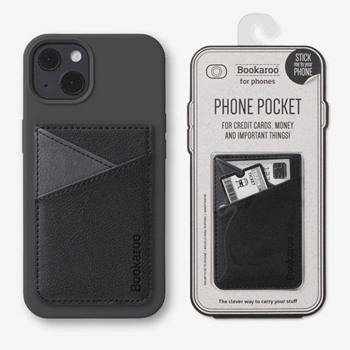 BOOKAROO PHONE POCKET BLACK
