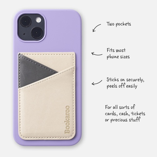 BOOKAROO PHONE POCKET BLACK - Image 3