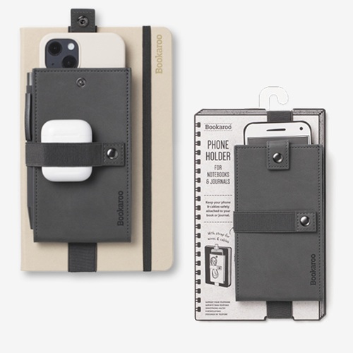 BOOKAROO PHONE HOLDER CHARCOAL